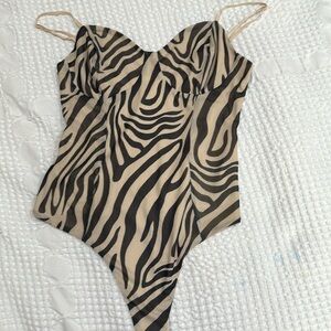 Zebra bodysuit